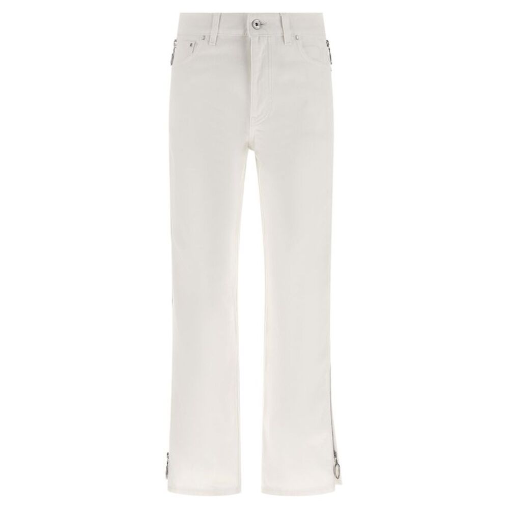 Paco Rabanne White Cotton Jeans Women's Denim